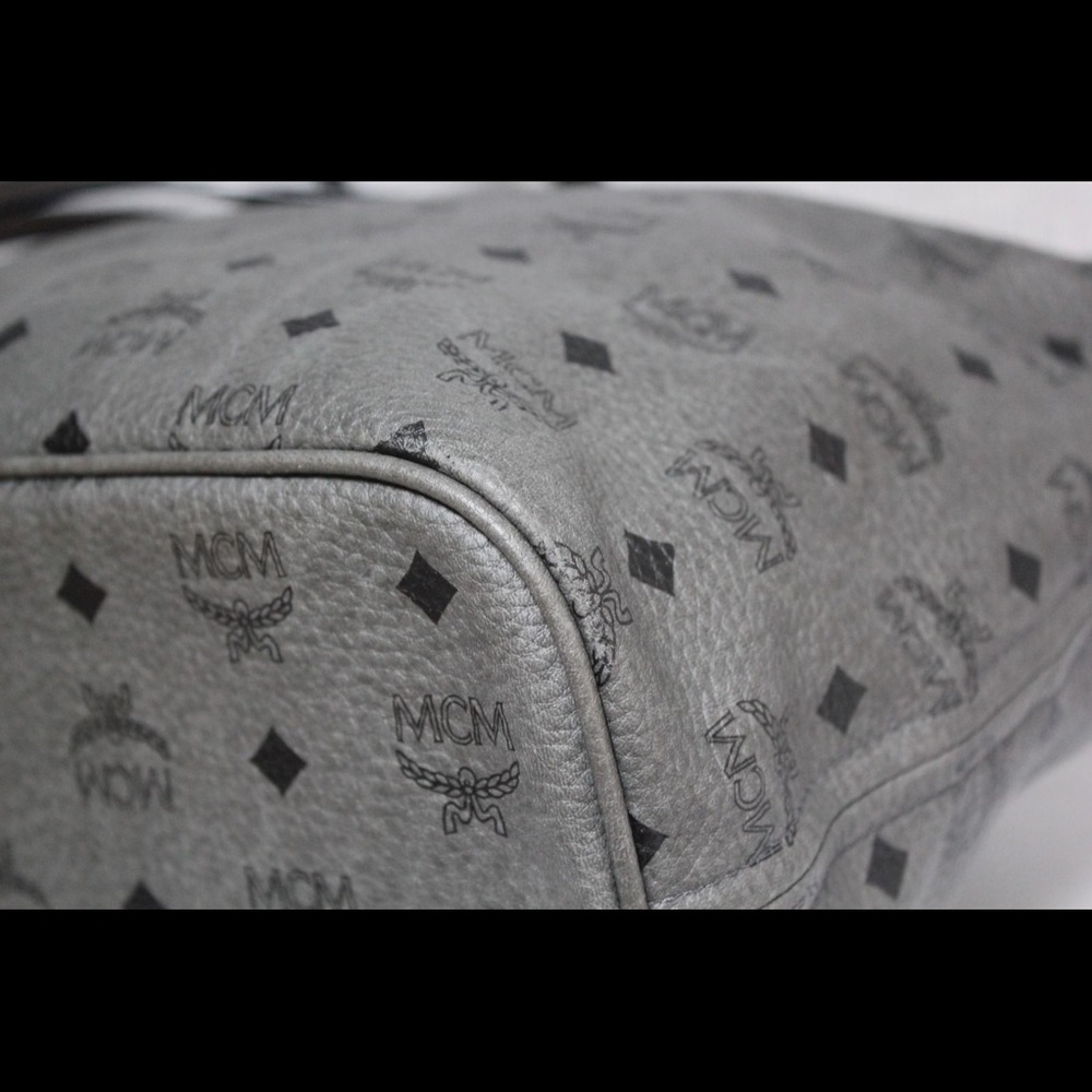 100% Authentic MCM black shopper tote - Picture 9 of 14